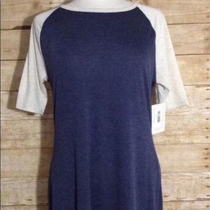 NWT Navy Cream LLR Julia Dress